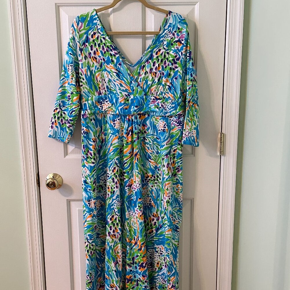 Lilly Pulitzer Full Length Dress Size XL